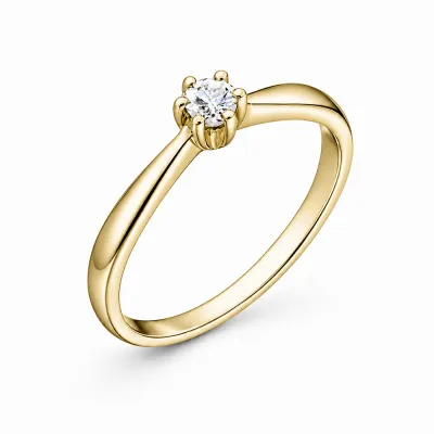 Greta 0.13 ct Diamond Engagement Ring