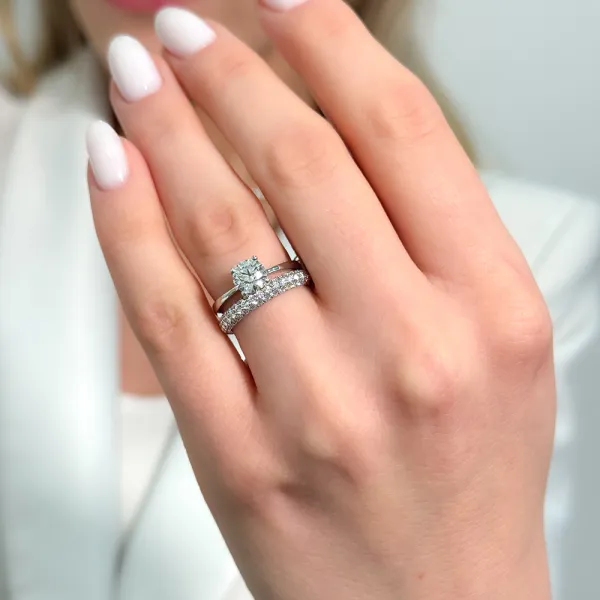 Platinum Vivi 0.93 ct Diamond Engagement Ring