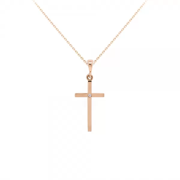 Diamond Cross Pendant