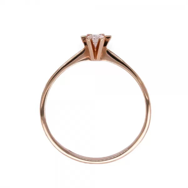 Fantina 0.09 ct Diamond Engagement Ring