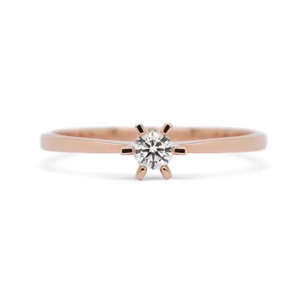 Fantina 0.09 ct Diamond Engagement Ring