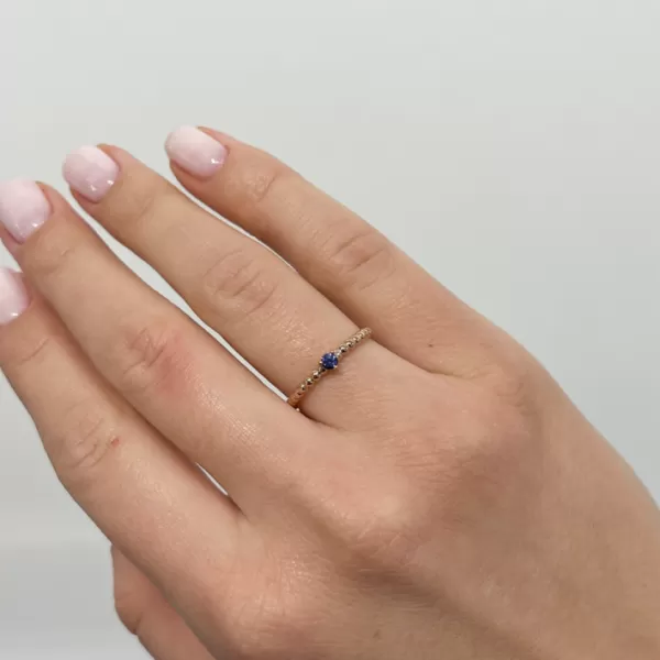 Joy 0.08 ct Sapphire Ring