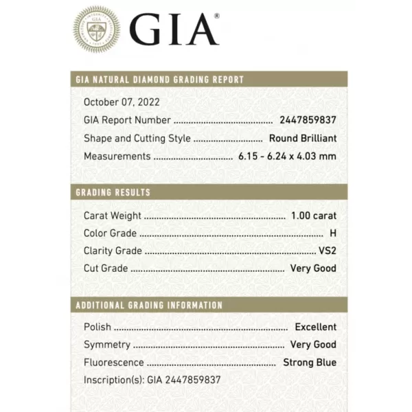 Aleksa 1.24 ct Diamond Engagement Ring