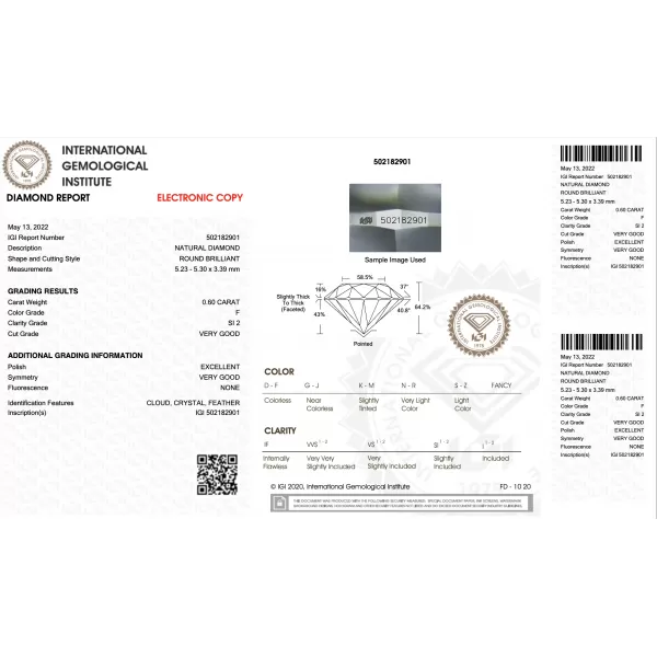 Kasandra 0.84 ct Diamond Engagement Ring