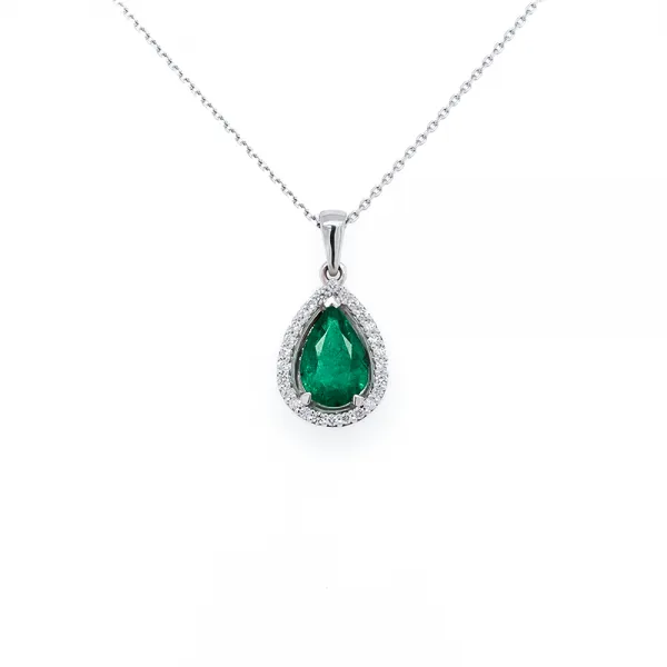Antonia 0.54 ct Emerald Necklace