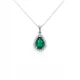 Antonia 0.54 ct Emerald Necklace