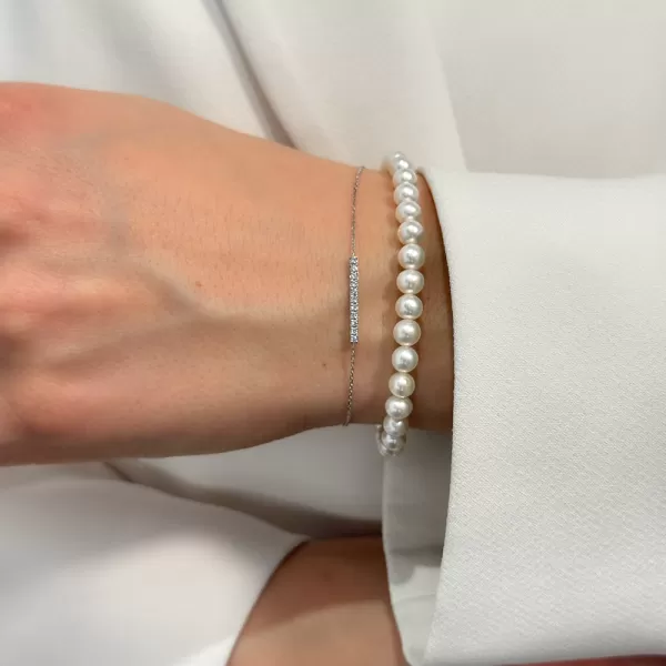 Lulu Diamond Chain Bracelet