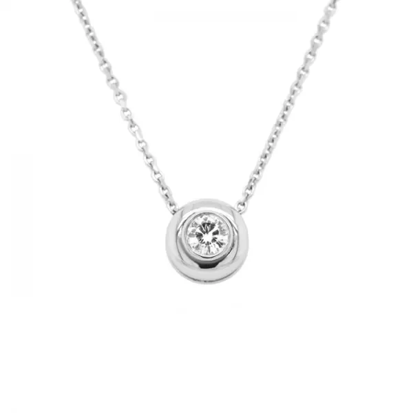 0.12 ct Diamond Necklace (18K)