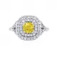 Dolora 1.10 ct Halo Diamond Engagement Ring