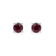 Klasika 0.62 ct Ruby Earrings