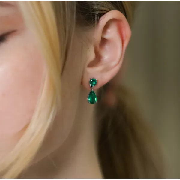 Dream 3.15 ct Emerald Earrings