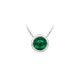 July 0.40 ct Emerald Necklace