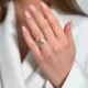 Zoe Natural Freshwater Pearl Ring (8.6mm)