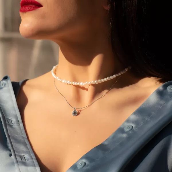 Luxury 0.92 ct Diamond Pendant