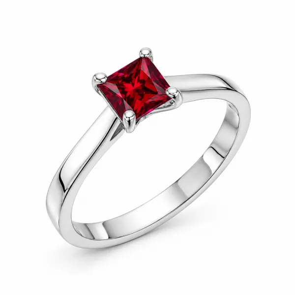 Niksa 0.40 ct Natural Ruby Ring