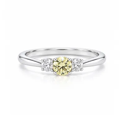 Trio 0.60 ct Diamond Engagement Ring
