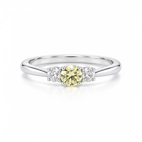Trio 0.60 ct Diamond Engagement Ring