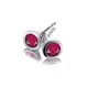 July 1.70 ct Ruby Earrings