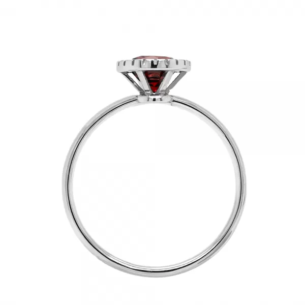 Teodora 0.90 ct Garnet Ring
