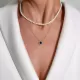 Di 0.95 ct Sapphire Necklace