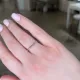 Perla 0.08 ct Sapphire Ring