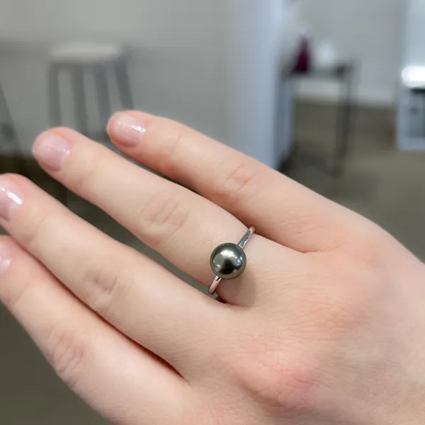 Luf Natural Tahitian Pearl Ring