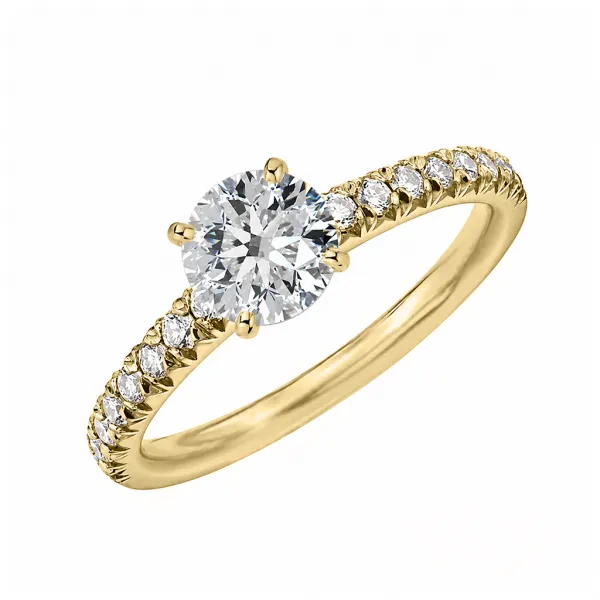 Aleksa 0.74 ct Diamond Engagement Ring