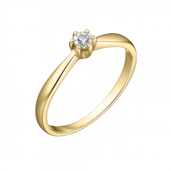 Greta 0.13 ct Diamond Engagement Ring