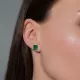 Angel 3.23 ct Emerald Earrings