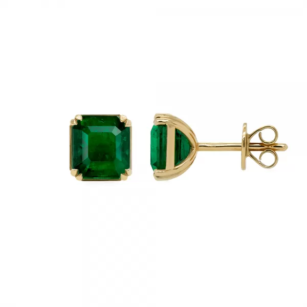 Angel 3.23 ct Emerald Earrings