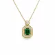 Denver 0.52 ct Emerald Necklace