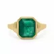 Bastion 3.81 ct Emerald Ring
