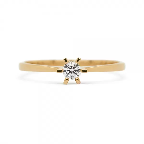 Fantina 0.07 ct Diamond Engagement Ring