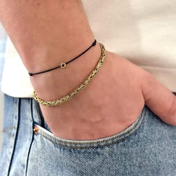 Gold Byzantine Bracelet