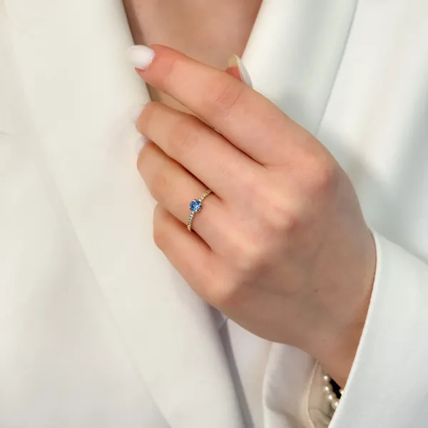 Laluna Natural Sapphire Ring