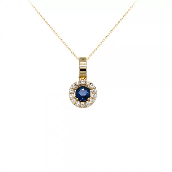 Jen 0.50 ct Sapphire Pendant