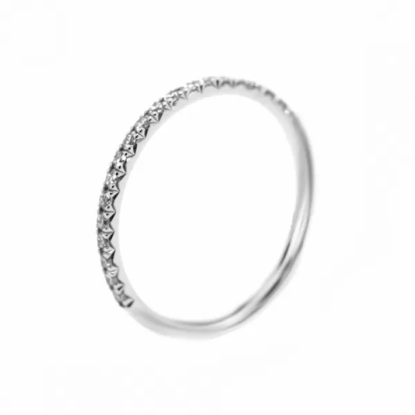 French 0.20 ct Diamond Ring