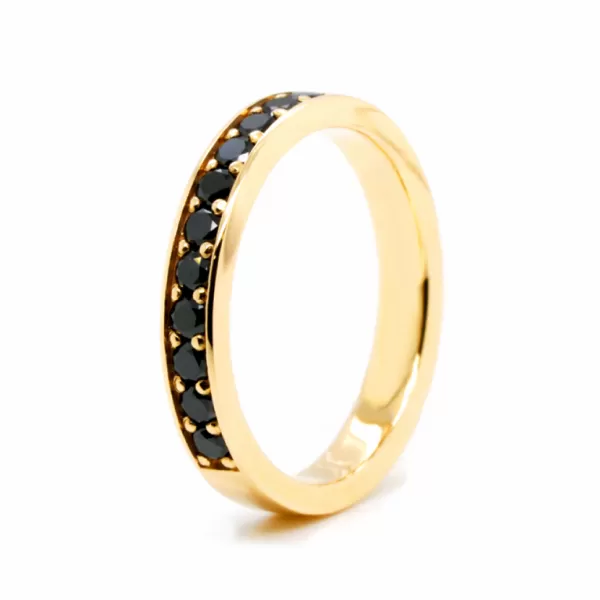 Kaya 0.37 ct Black Diamonds Ring